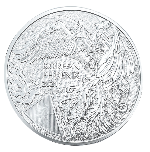 2021 1 oz korean phoenix Silver Coin