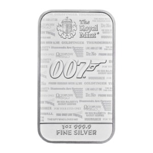 2020 1 oz Great Britain James Bond 007